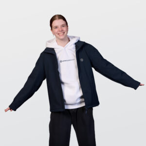Softshell-Jacke mit TH-Sign bestickt