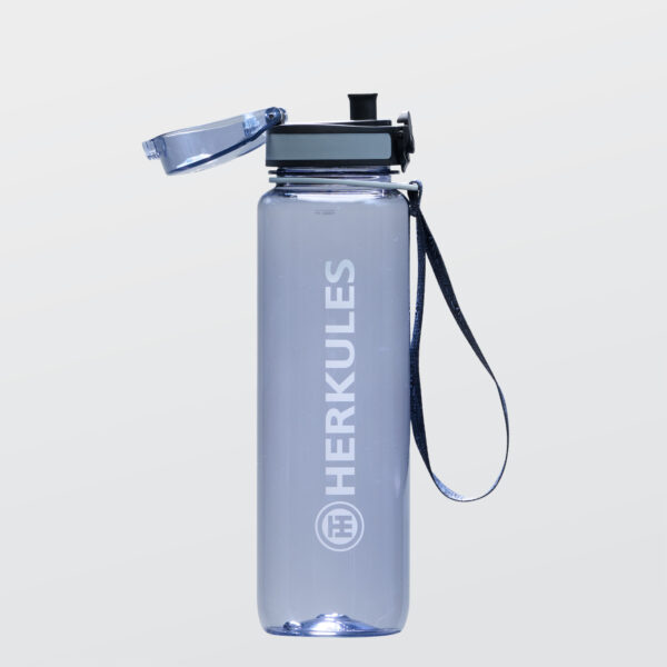 Trinkflasche mit Herkules-Logo